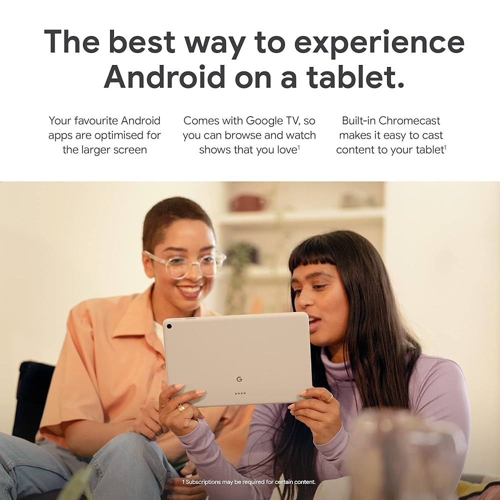 新品未開封 Google Pixel Tablet 256G PORCELAIN Google Pixel Tablet with Charging Speaker Dock - Smart Home Hub